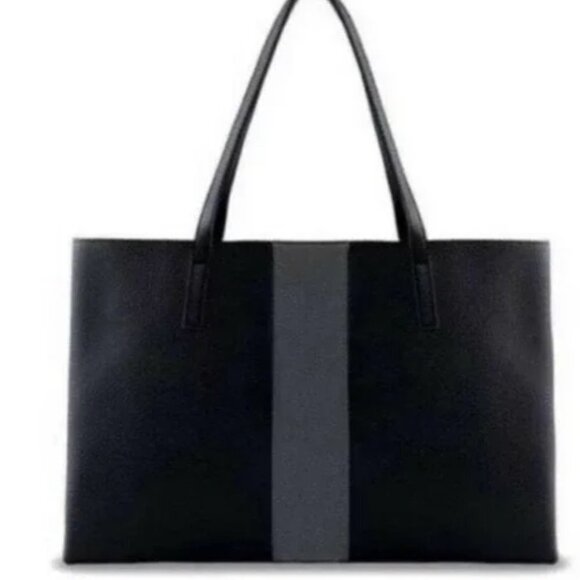 VINCE CAMUTO Vegan Leather Luck Tote black - Picture 1 of 10